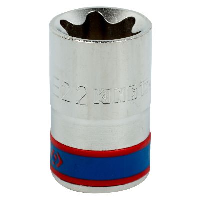 Головка торцевая TORX Е-стандарт 1/2&quot;, E22, L = 39 мм KING TONY 437522M KING TONY – анонс, характеристики, MST437522M 