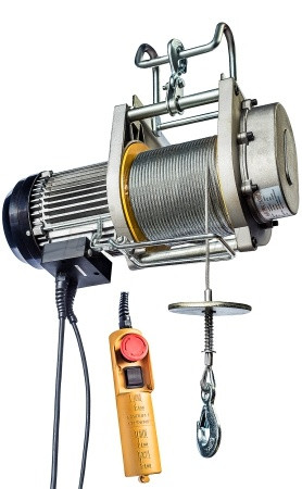 Детальная фотография мини электрическая таль bh250a