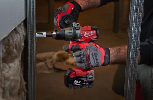 Milwaukee Перчатки с защитой от удара Milwaukee Impact Demolition Gloves 9/L 4932471909
