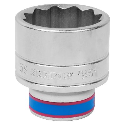 Головка торцевая стандартная двенадцатигранная 3/4&quot;, 58 мм KING TONY 633058M KING TONY – анонс, характеристики, MST633058M 