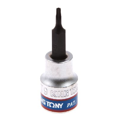 Насадка (бита) торцевая 3/8&quot;, Torx, T9, L = 50 мм, с отверстием KING TONY 302709 KING TONY – анонс, характеристики, MST302709 