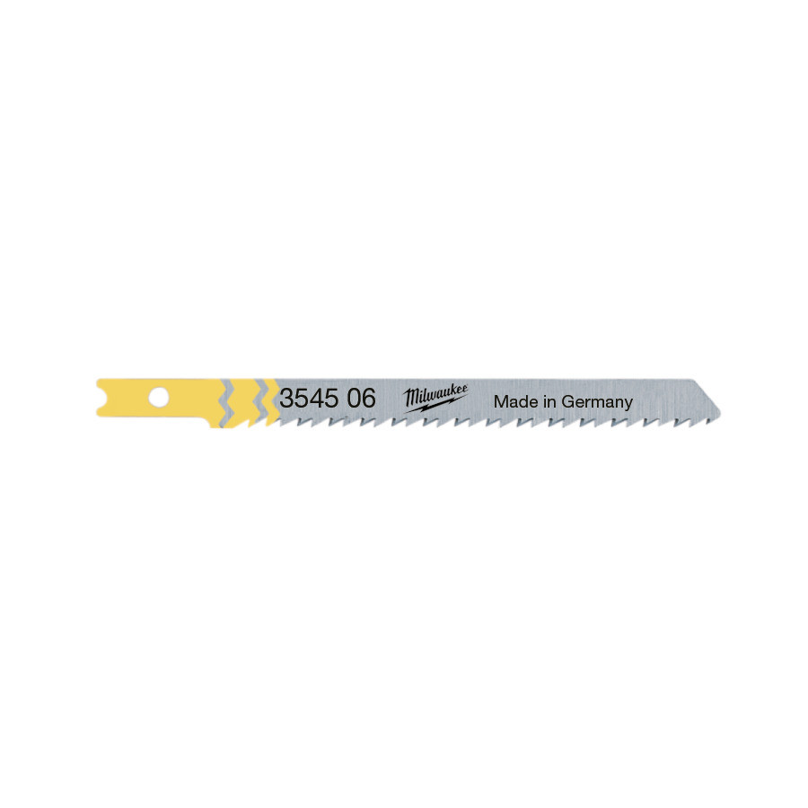 Полотна для лобзика Milwaukee 75 x 4 mm - 5шт с U-образным хвостовиком