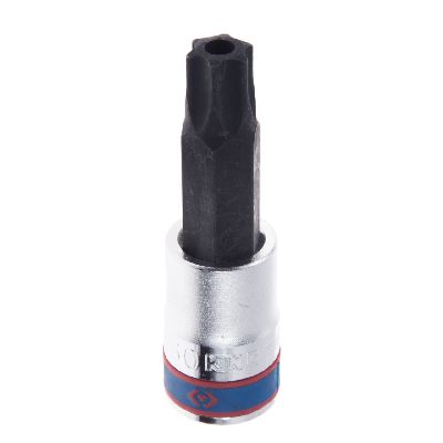 Насадка (бита) торцевая 1/2&quot;, Torx, T60, L = 80 мм, с отверстием KING TONY 403760 KING TONY – анонс, характеристики, MST403760 