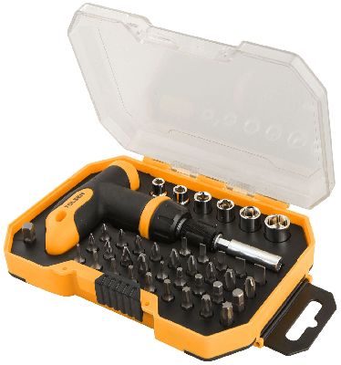 Набор вставок (бит) 1/4&quot;, PH, PZ, Hex, Torx, Slotted, 41 предмет TOLSEN TT20036 TOLSEN – анонс, характеристики, MSTTT20036 