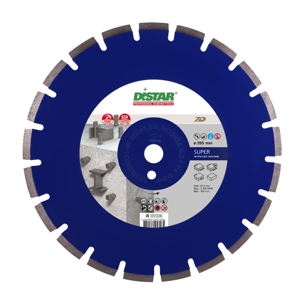 Алмазный диск DISTAR 1A1RSS/C1-W Super D600