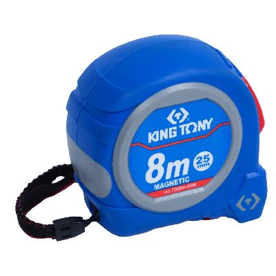 Цена по акции на рулетка измерительная 8 м, полотно 25 мм, магнитный крюк king tony 79094-08m в магазине Инструмент-24