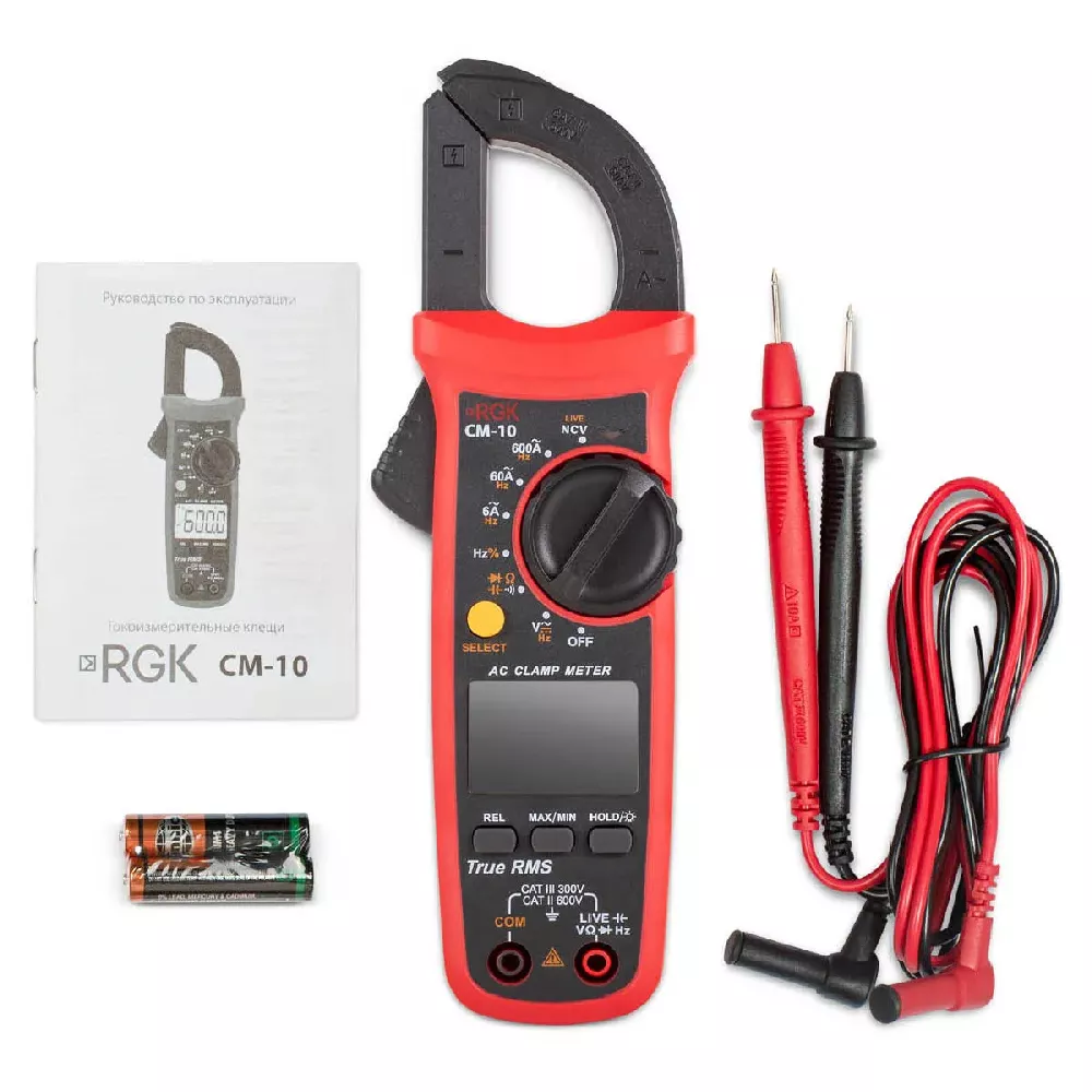 Токовые клещи RGK CM-10 (776417)