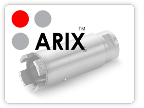 Восстановление алмазной коронки ARIX D66 mm напайкой сегментов – купить в , подробное изображение 
