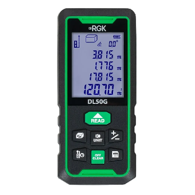 Лазерный дальномер RGK DL50G (с поверкой) - зеленый луч (755726) RGK – анонс, характеристики, 