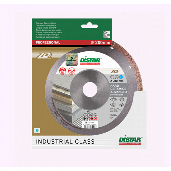 Алмазный диск DISTAR 1A1R Hard ceramics Advanced D350 : детальное описание и быстрый заказ
