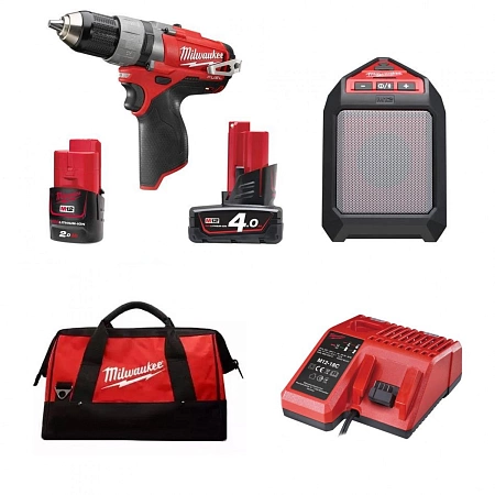Акции и распродажа набор milwaukee m12 set2j-421c