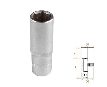 Головка торцевая глубокая шестигранная 3/8&quot;, 16 мм AFFIX AF00130016 AFFIX – анонс, характеристики, MSTAF00130016 