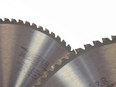 Твердосплавный диск для резки алюминия MESSER 350 – анонс, характеристики, 