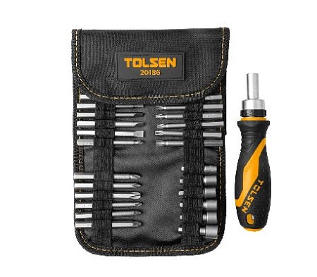 Набор вставок (бит) 1/4&quot;, PH, PZ, Hex, Torx, Slotted, 26 предметов TOLSEN TT20186 TOLSEN – анонс, характеристики, MSTTT20186 