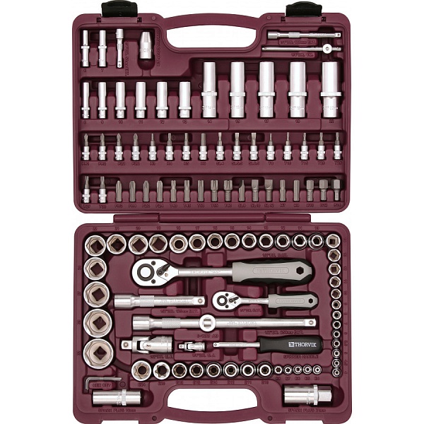 Набор инструмента Thorvik UTS0108/12 1/4&quot;,1/2&quot;DR : 7&nbsp;820 &#8381; 