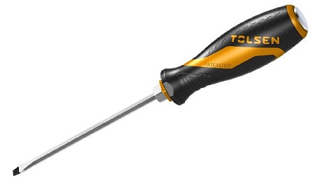 Цена по акции на отвертка шлицевая &quot;gripro&quot;, slotted 6,5 мм, 150 мм, силовая tolsen tt20115 в магазине Инструмент-24