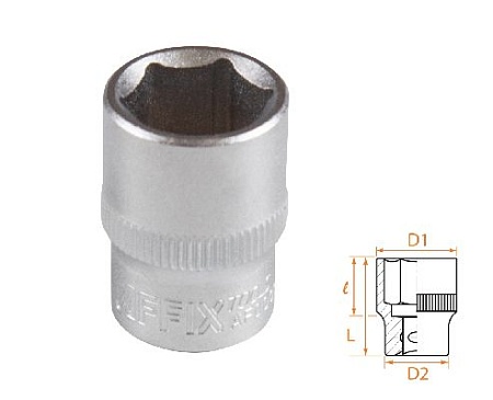 Головка торцевая стандартная шестигранная 3/8&quot;, 14 мм AFFIX AF00030014 AFFIX – анонс, характеристики, MSTAF00030014 