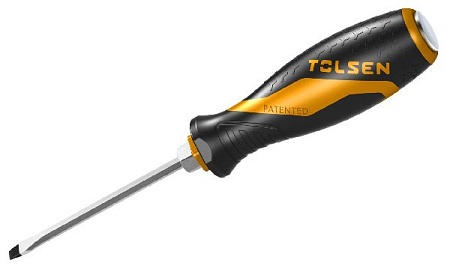 Цена по акции на отвертка шлицевая &quot;gripro&quot;, slotted 5,5 мм, 100 мм, силовая tolsen tt20112 в магазине Инструмент-24