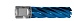 Корончатое сверло Karnasch Blue-Line L55 D37 HSS-XE Universal/Weldon 19 мм – купить в , подробное изображение 
