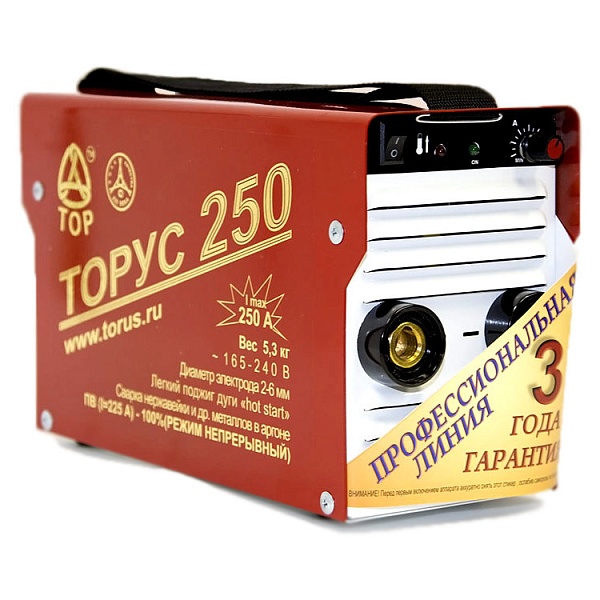 Сварочный аппарат инвертор TOP ТОРУС-250 ЭКСТРА – купить в , подробное изображение 
