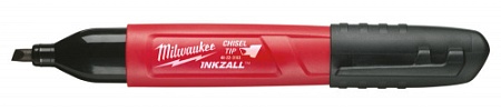 Цена по акции на маркер milwaukee inkzall для стройплощадки скошенный в магазине Инструмент-24