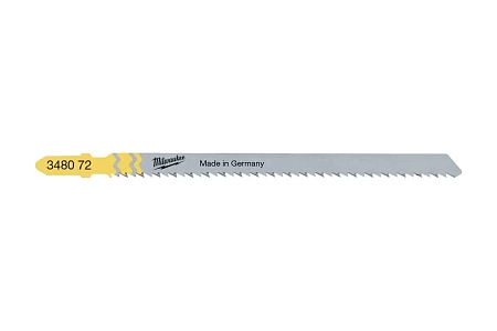 Milwaukee 105x2.5 mm T101BR 5шт Полотна для лобзика столешницы, ДСП – анонс, характеристики, 