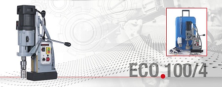 EUROBOOR ECO.100/4 Магнитный сверлильный станок – анонс, характеристики, 
