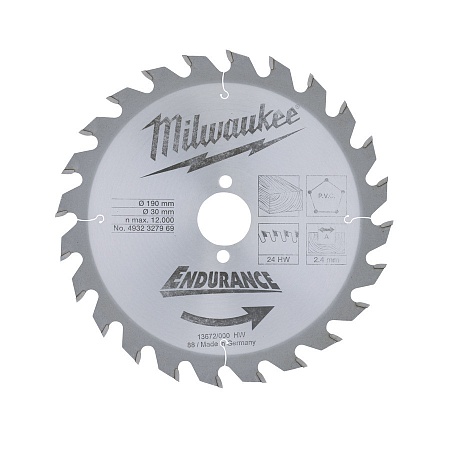 Milwaukee WCSB 160 x 20 x48 Диск для циркулярной пилы – анонс, характеристики, 