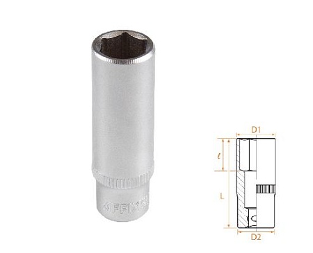 Головка торцевая глубокая шестигранная 1/4&quot;, 11 мм AFFIX AF00120011 AFFIX – анонс, характеристики, MSTAF00120011 