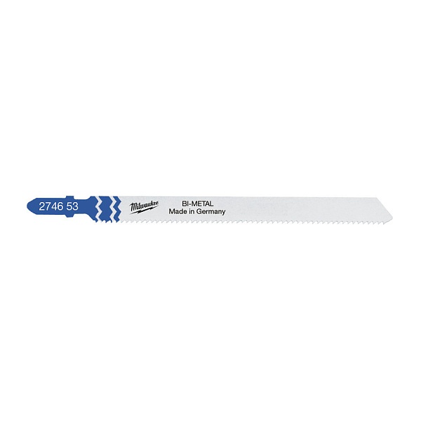 Полотна для лобзика Milwaukee Bi 91x2.5/1.8mm T 123xF 5шт Универсальные – купить в , подробное изображение 
