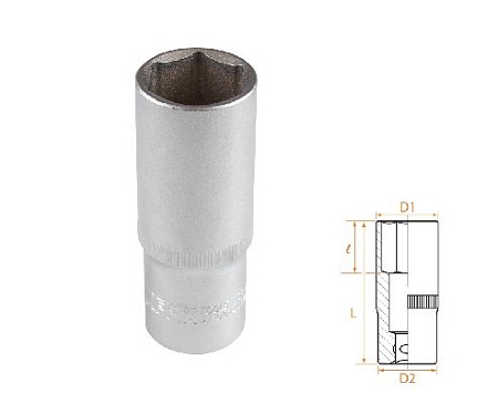 Головка торцевая глубокая шестигранная 1/2&quot;, 22 мм AFFIX AF00140022 AFFIX – анонс, характеристики, MSTAF00140022 