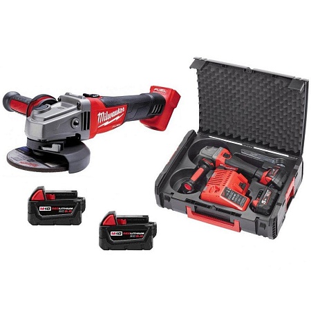 Акции и распродажа milwaukee m18 cag125xpd-502с fuel ушм