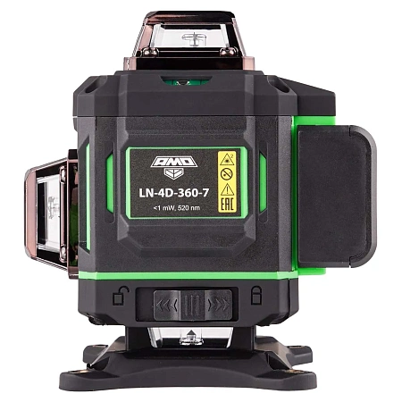 Лазерный уровень AMO LN 4D-360-7 с зеленым лучом (856150) AMO – анонс, характеристики, 