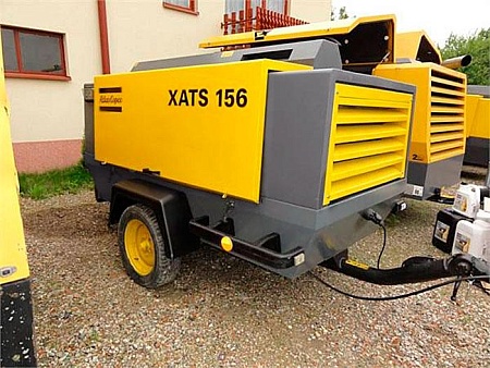 Компрессор Atlas Copco XATS 156 Dd – анонс, характеристики, 