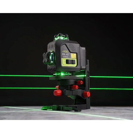Лазерный уровень RGK PR-4D Green с зеленым лучом (756839) RGK – анонс, характеристики, 