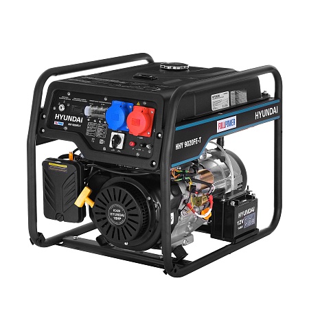 Поиск бензиновый генератор hyundai hhy 9020fe-t по фото в tool-24.ru