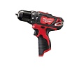 Детальное изображение : milwaukee m12 bpd-0 дрель
