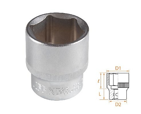 Головка торцевая стандартная шестигранная 1/2&quot;, 30 мм AFFIX AF00040030 AFFIX – анонс, характеристики, MSTAF00040030 