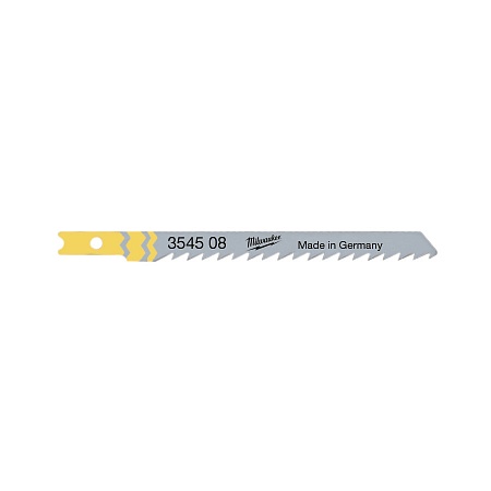 Полотна для лобзика Milwaukee 75 x 4 mm - 5шт с U-образным хвостовиком – анонс, характеристики, 