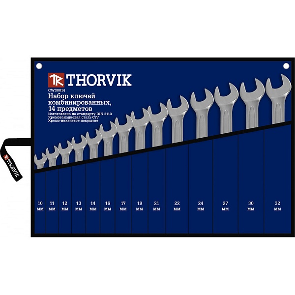 Набор ключей комбинированных Thorvik CWS0014 10-32 мм : 4&nbsp;180 &#8381; 