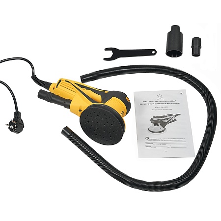 *SCH-01-125-2.5 шлиф. машинка ручная 220V/50Hz, 350W, эксцентрик 2,5 мм SCHTAER – анонс, характеристики, 
