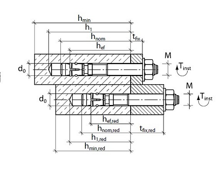 Клиновой анкер MKT B 6-40-50/97 А4 новое в магазине tool-24.ru
