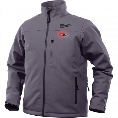 Новые акции куртка milwaukee серая с подогревом m12 hjgrey3-0 (xl) в магазине Инструмент-24