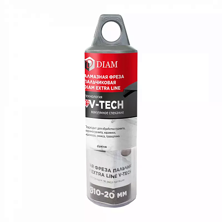 Фреза алмазная пальчиковая DIAM 10x50xМ14 Extra Line V-TECH (в.спекание) (320301) DIAM – анонс, характеристики, 320301 
