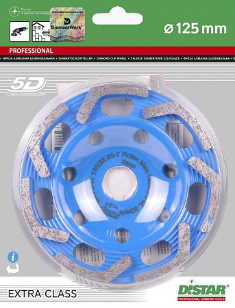 Алмазная чашка D125 DISTAR DGS-W ROTEX – анонс, характеристики, 