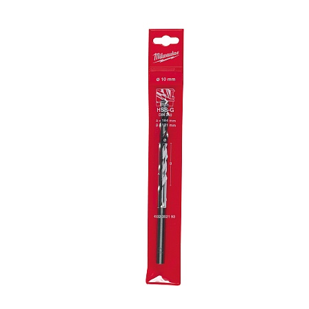 Сверло по металлу Milwaukee 10.00 x 184 - 10шт – анонс, характеристики, 