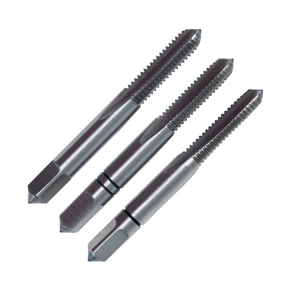 Ручной метчик HSS-G DIN 352 Тип N, 3 пр., M6 x 1.00 &quot;D.BOR&quot; – купить в , подробное изображение 
