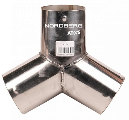 Насадка металлическая для шланга D=75 мм Nordberg AT75 – анонс, характеристики, 