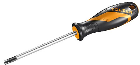 Отвертка Torx "GRIPro", Т6, 75 мм TOLSEN TT20167 : в описании характеристика и цена Цена по акции на отвертка torx "gripro", т6, 75 мм tolsen tt20167 в магазине Инструмент-24