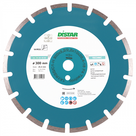 Акции и распродажи - алмазный диск distar 1a1rss/c1 technic d300 в магазине tool-24